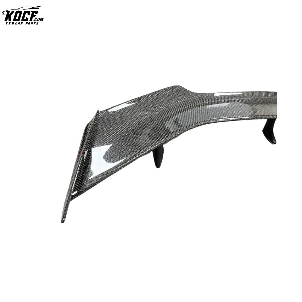 1LE Style Carbon Fiber Rear Spoiler Wing For Camaro 2017  6