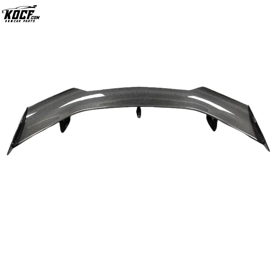 1LE Style Carbon Fiber Rear Spoiler Wing For Camaro 2017  6