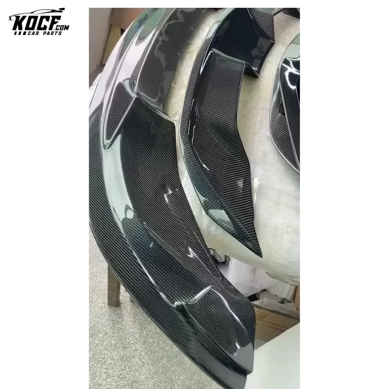 2014-20 F80 M3 RZA style Carbon Fiber Front Bumper Splitter Lip Spoiler For BMW F80 F82 M3 M4