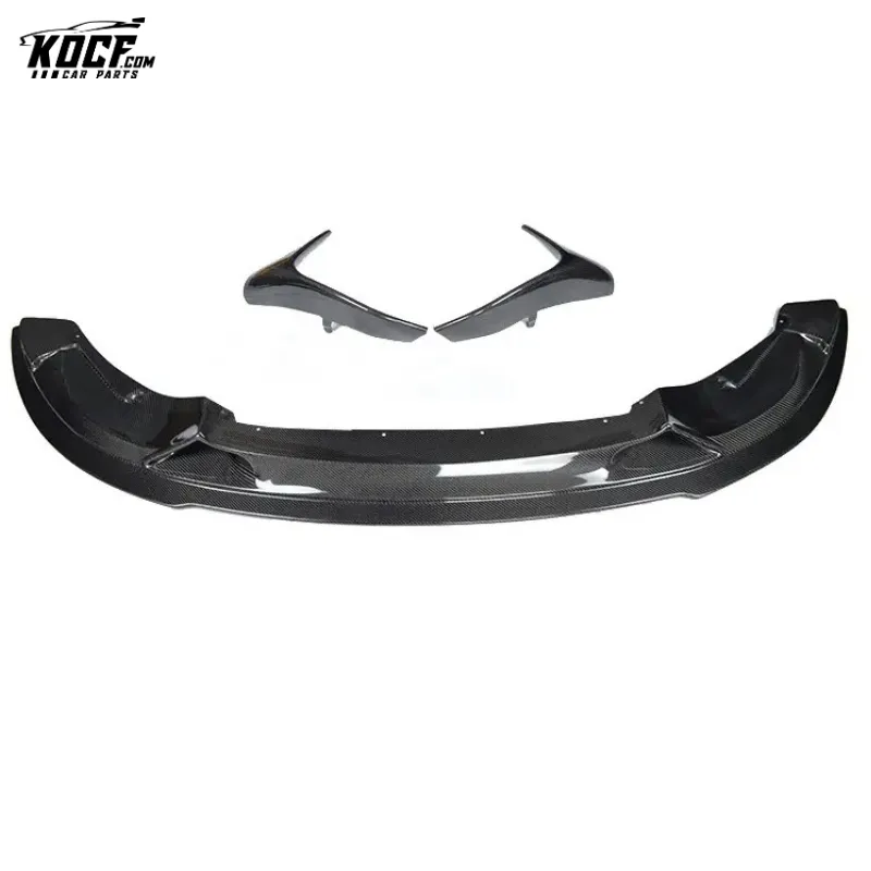 2014-20 F80 M3 RZA style Carbon Fiber Front Bumper Splitter Lip Spoiler For BMW F80 F82 M3 M4