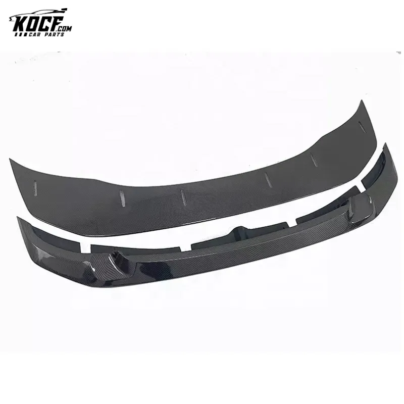 2015-2019 F80 M3 GTS style 2PCS/SET carbon fiber front bumper lip splitter for BMW F80 M3 F82 M4