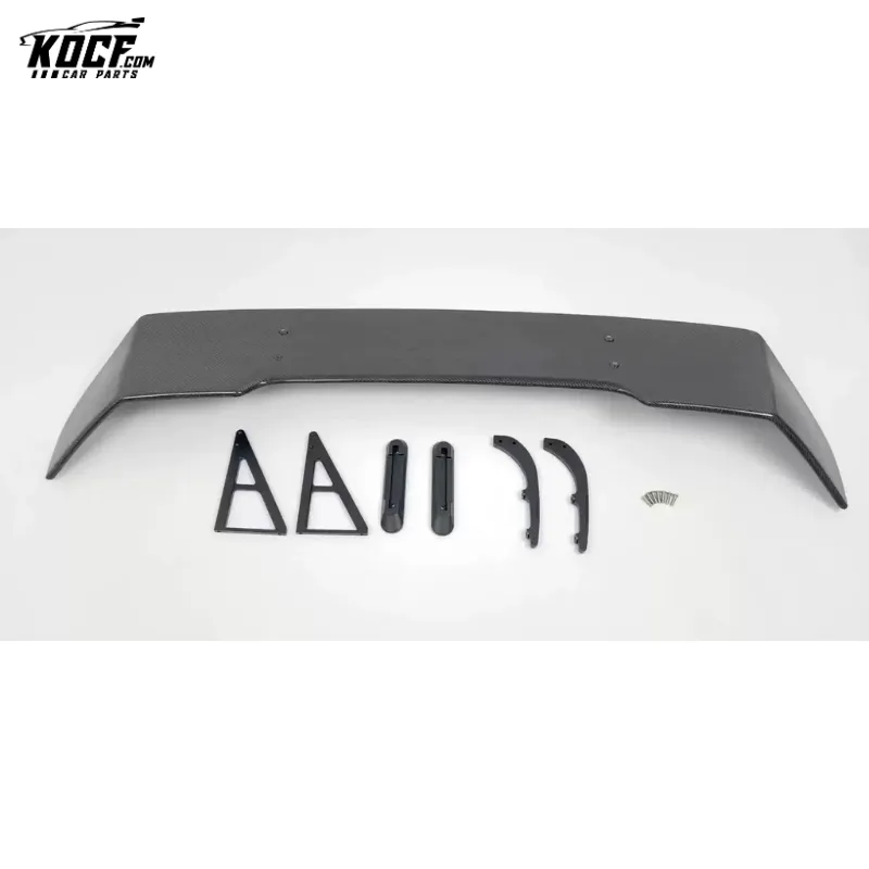 2022 WRX Spoiler STI style Swanneck Carbon Fiber Rear Wing Spoiler for Subaru