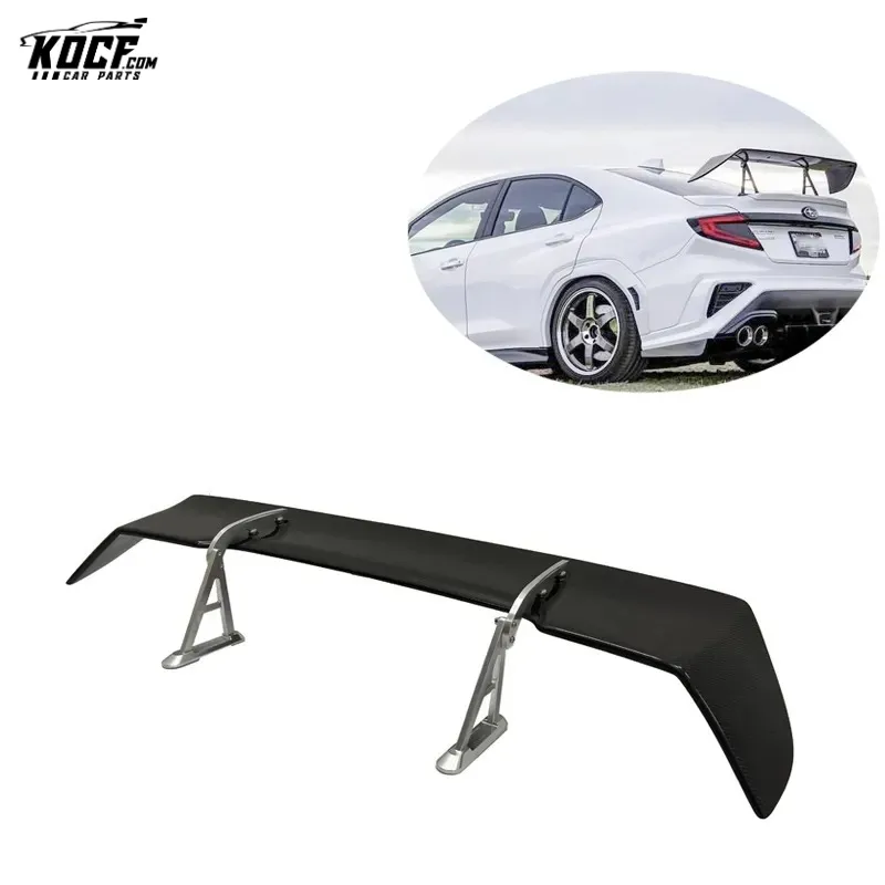 2022 WRX Spoiler STI style Swanneck Carbon Fiber Rear Wing Spoiler for Subaru