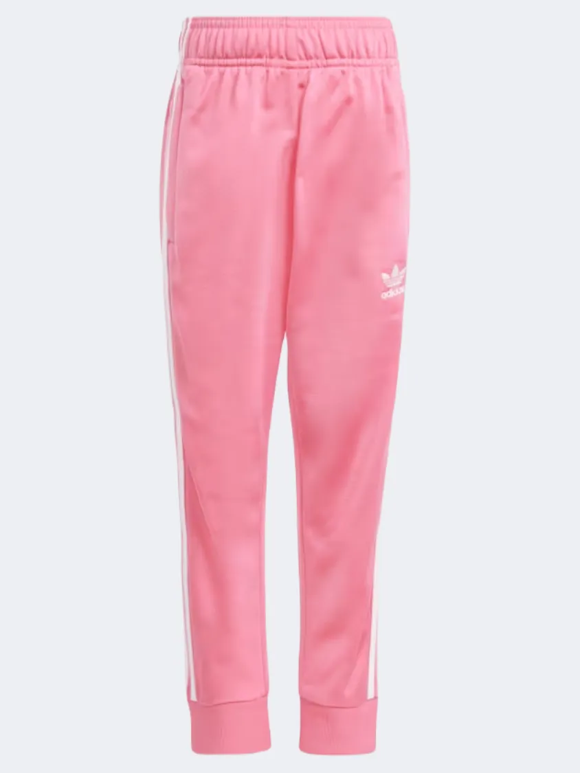 Adidas Adicolor Sst Little Girls Original Suit Pink Fusion