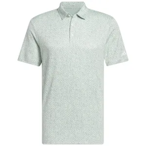 adidas Fairway Jacquard Polo Shirt - Semi Green Spark