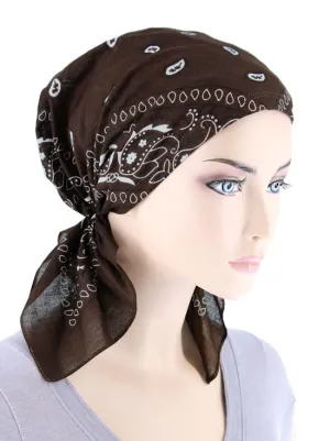 Bandana Scarf Brown