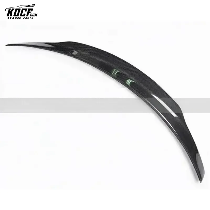 C63 W205 C180 C200 PM style carbon fiber rear trunk spoiler for Mercedes Benz C63 W205 Coupe Sedan