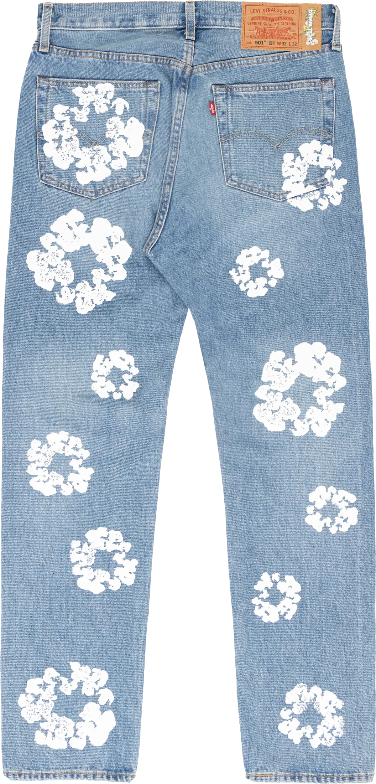 Calça Jeans Light Wash Denim Tears x Levi's Azul