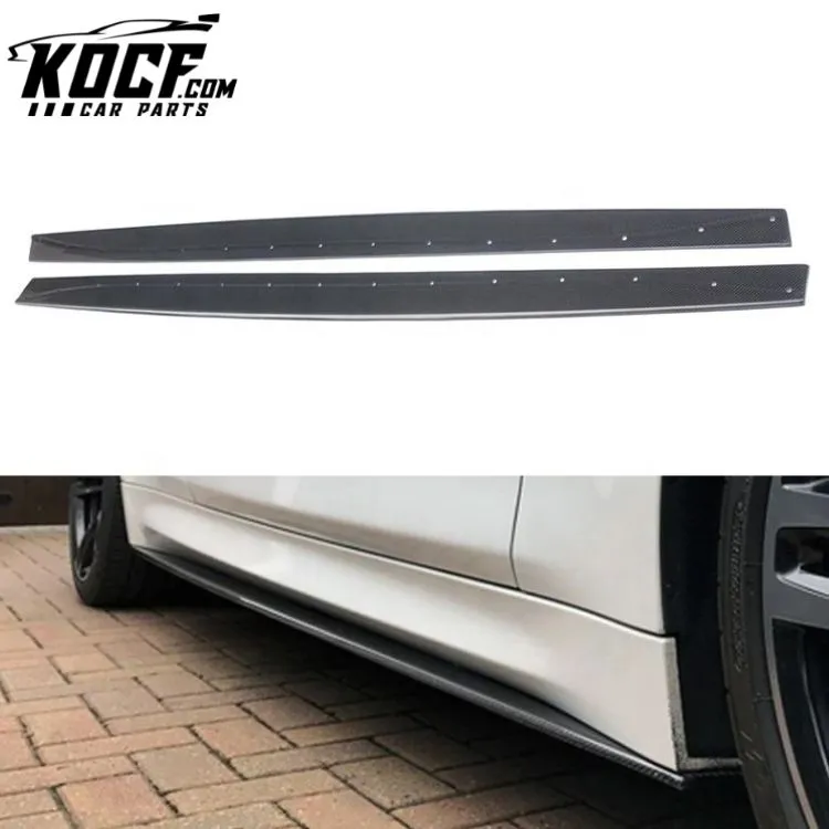 Car Carbon Fiber Body Kit Trunk MP Side Skirts For BMW F80 M3 F82 F83 M4 2015 