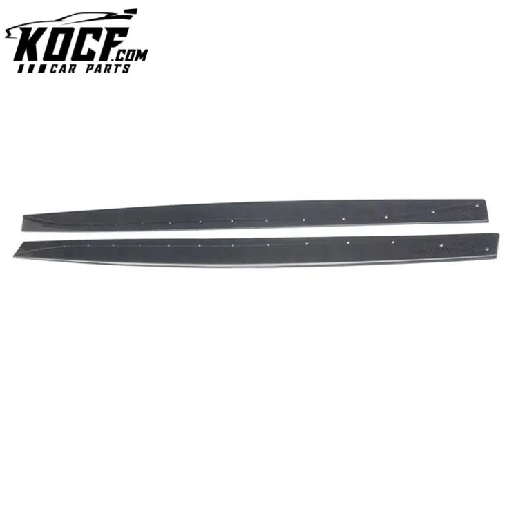 Car Carbon Fiber Body Kit Trunk MP Side Skirts For BMW F80 M3 F82 F83 M4 2015 