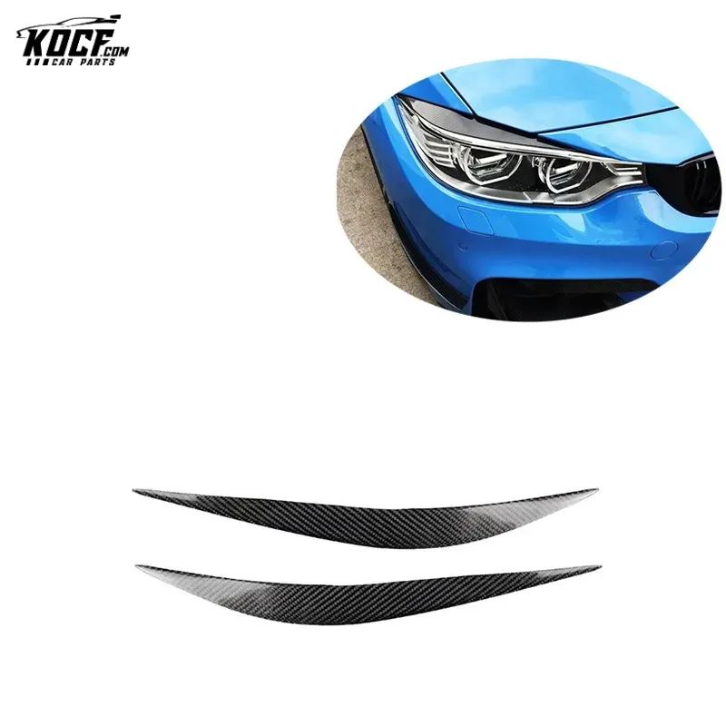 Carbon Fiber Eyelid Headlight Cover For BMW F80 F82 M3 M4