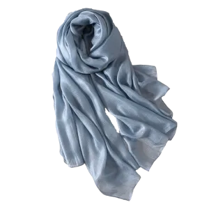 Cornflower Blue Fashion Scarf