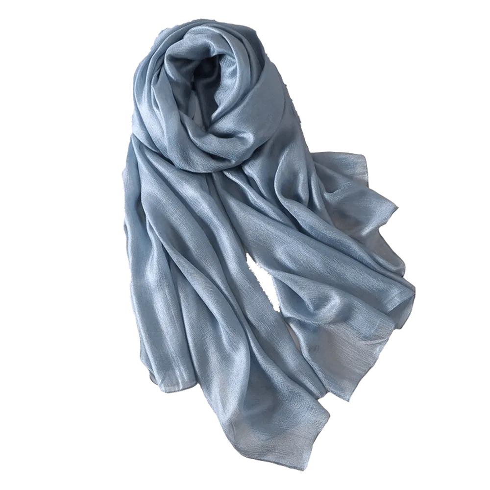 Cornflower Blue Fashion Scarf