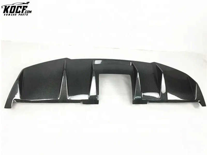 DM style carbon fiber rear diffuser valance lip for Lamborghini GALLARDO LP550 LP560 LP570