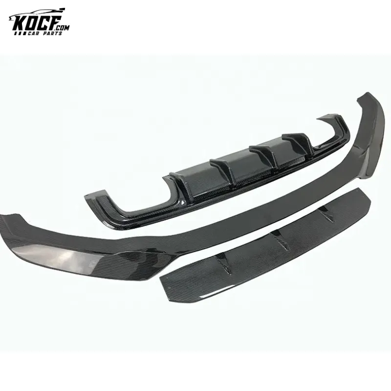 F85 X5M body kit Vor-style Front Lip Splitter diffuser CAR STYLING F85 Carbon Fiber Front Bumper fit BMW