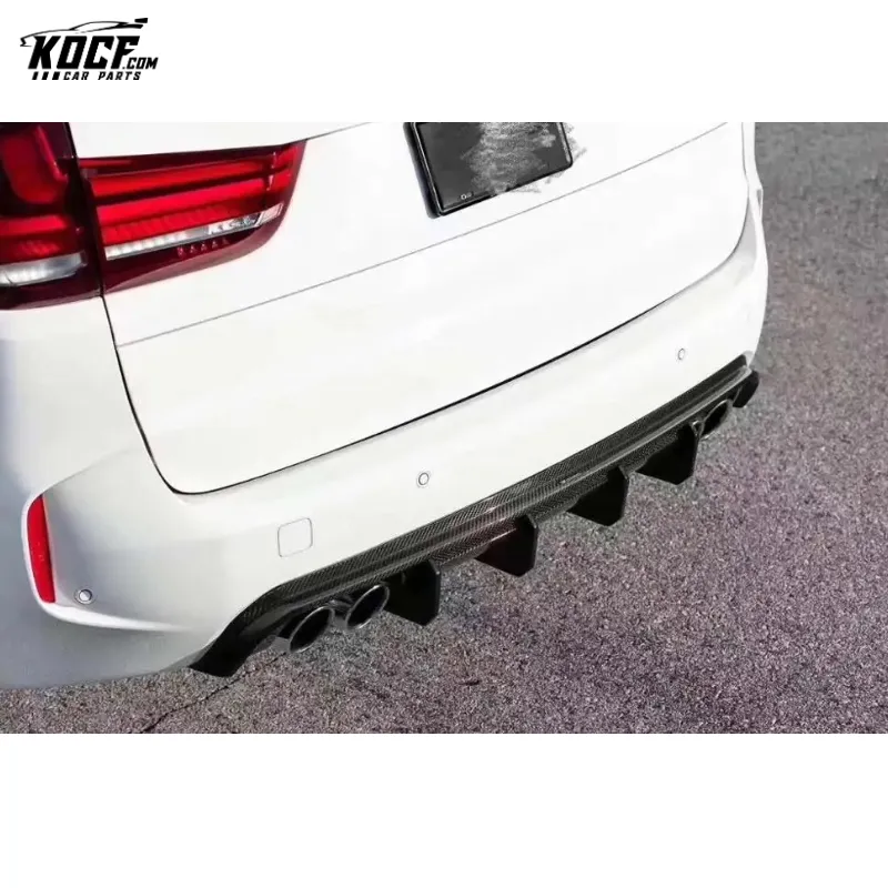 F85 X5M body kit Vor-style Front Lip Splitter diffuser CAR STYLING F85 Carbon Fiber Front Bumper fit BMW