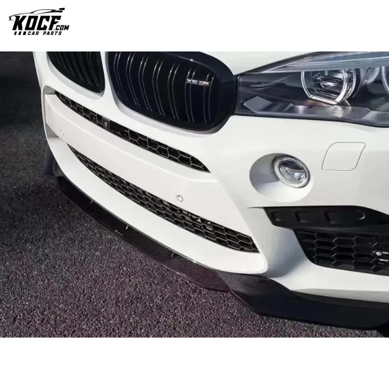 F85 X5M body kit Vor-style Front Lip Splitter diffuser CAR STYLING F85 Carbon Fiber Front Bumper fit BMW