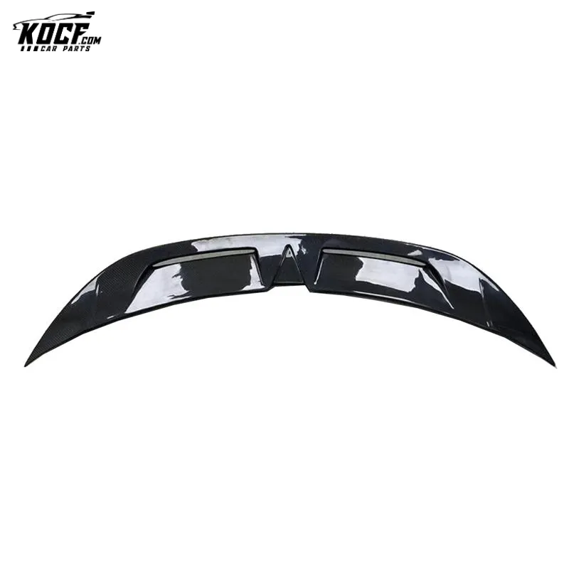 For 19-20 Porsche Taycan Carbon Fiber Rear Trunklid Spoiler