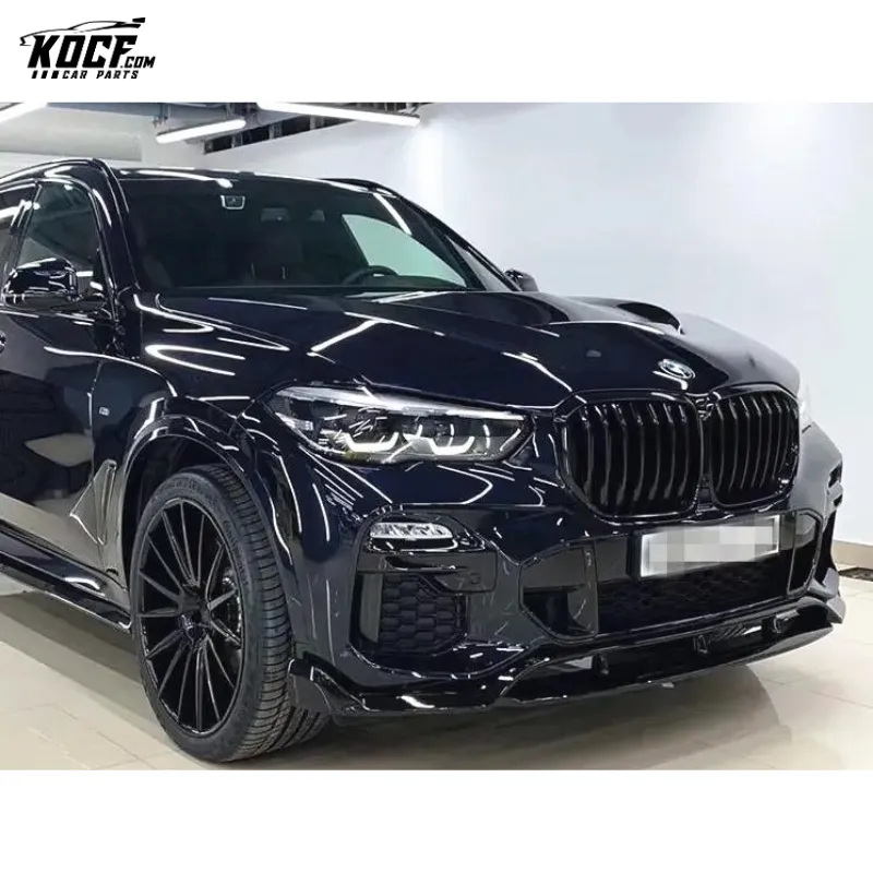 For 2019 BMW X5 G05 M sport Carbon Fiber Front Bumper Lip Splitter Spoiler Factory Manufacturer Nice fitment