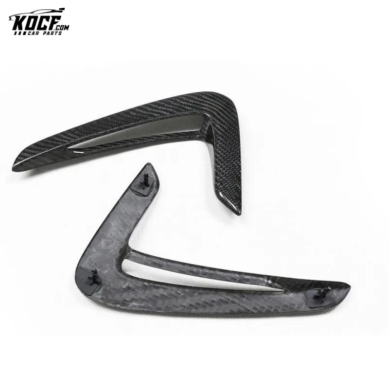 For BMW 4 Series F32 F33 F36 Carbon Fiber Fender Vents Trim 2014 2015 2016 2017 2018 - UP CF Fender Trim