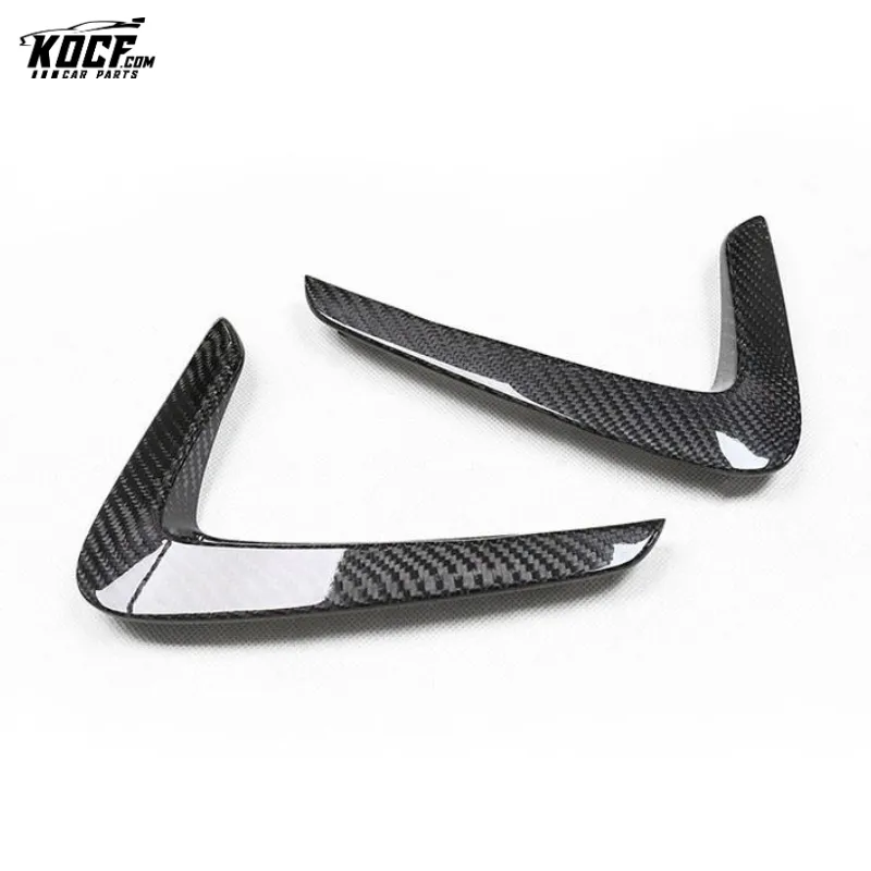 For BMW 4 Series F32 F33 F36 Carbon Fiber Fender Vents Trim 2014 2015 2016 2017 2018 - UP CF Fender Trim