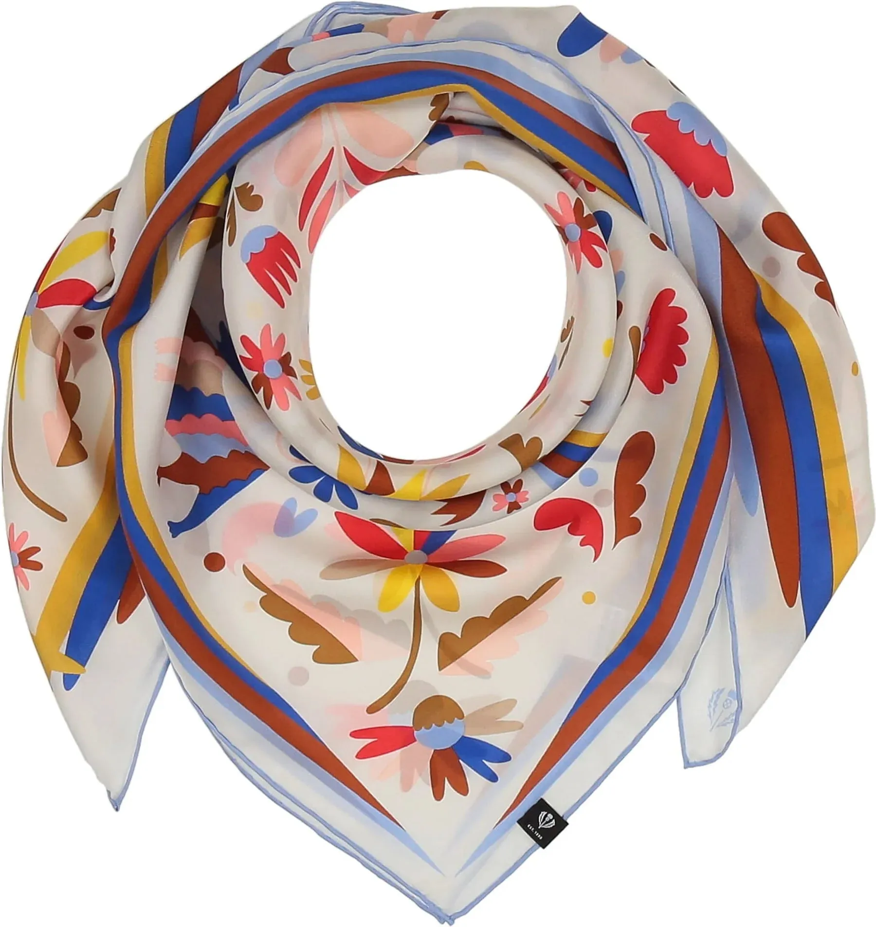 Fraas Folklore Story Square Silk Scarf