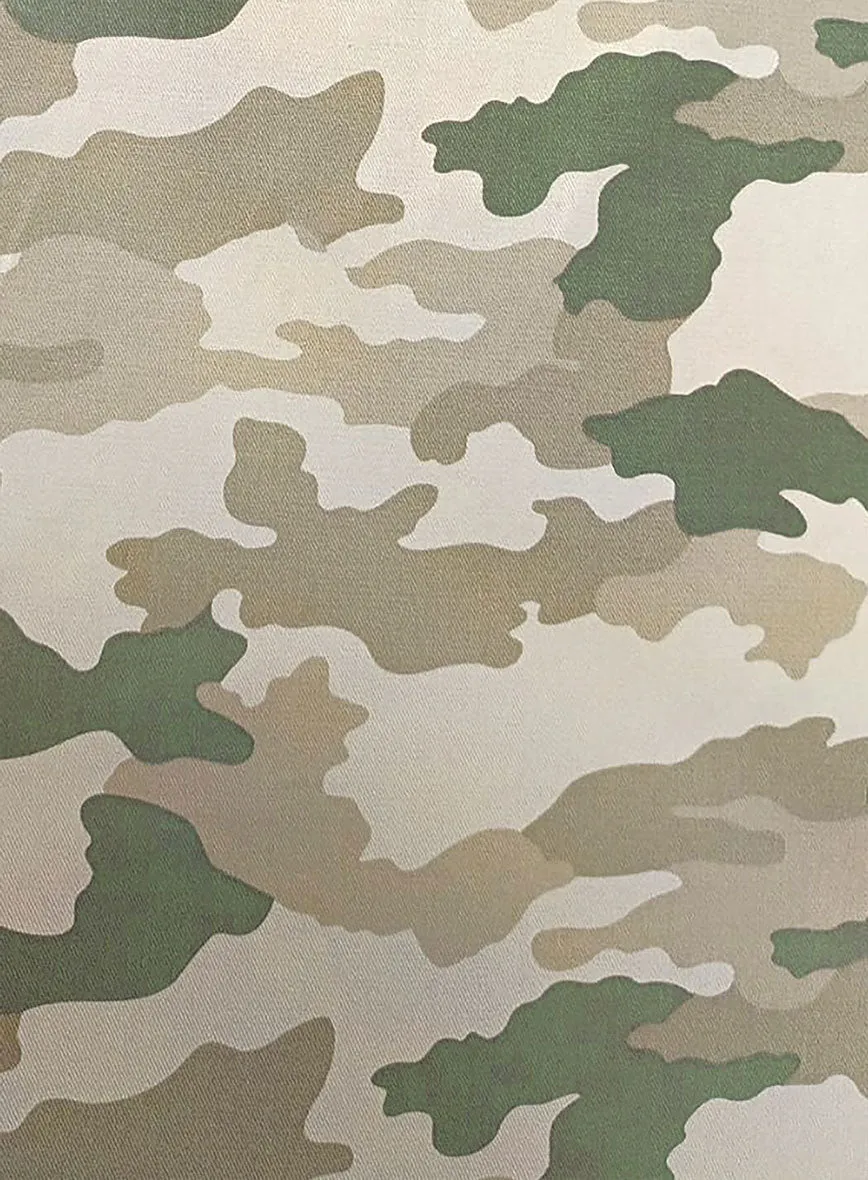 Italian Cotton Santoro Camo Pants