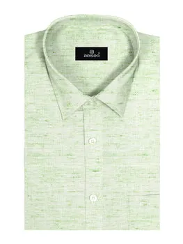 Kashmir - Light Green Formal Shirts for Men | Ariser