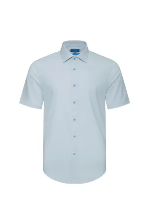 Non-Iron Easy Care Smart Fit Check Short Sleeve Shirt