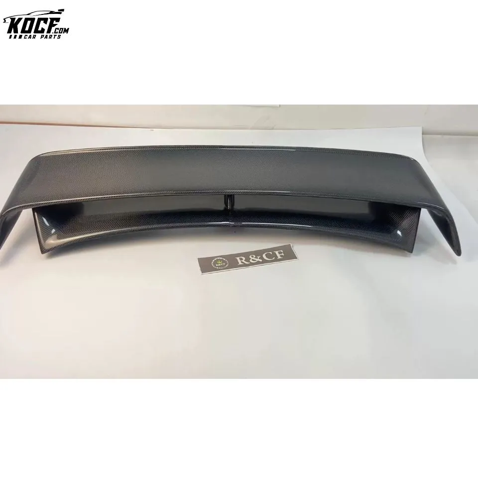 Nsmo style double decker Trunk Spoiler High Wing Carbon Fiber Black Glossy For 2009-20 Nissan 370Z Z34 Fairlady Z