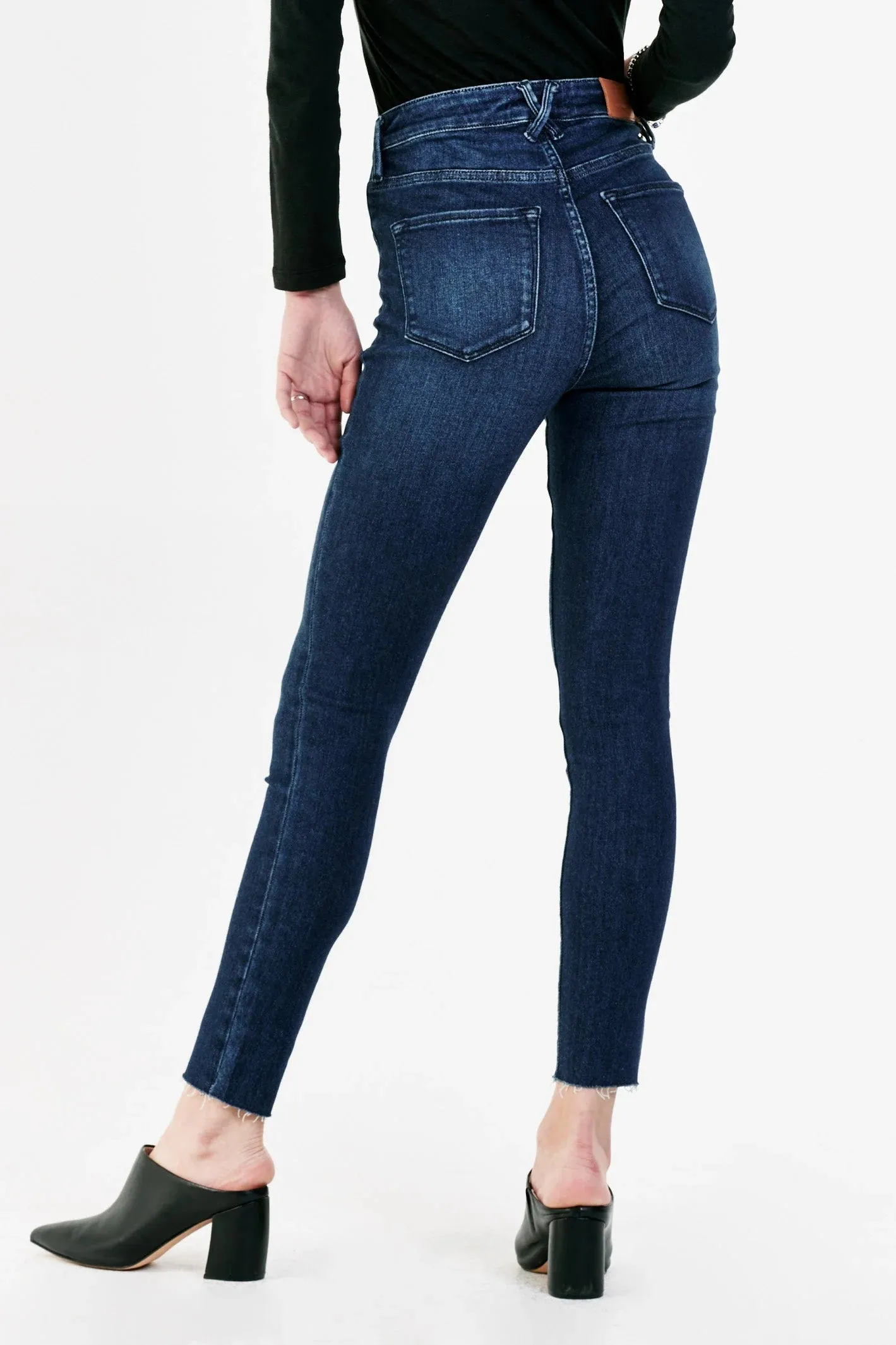 Olivia Super High Rise Ankle Skinny - West Point [Dear John Denim]