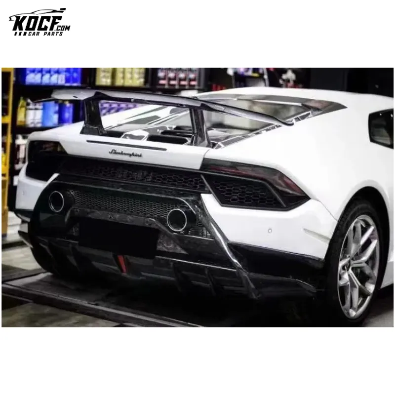 Prepreg Dry Carbon Huracan LP610 LP580 Upgrade to Performance style Body kit Bumper For Lamborghini Huracan