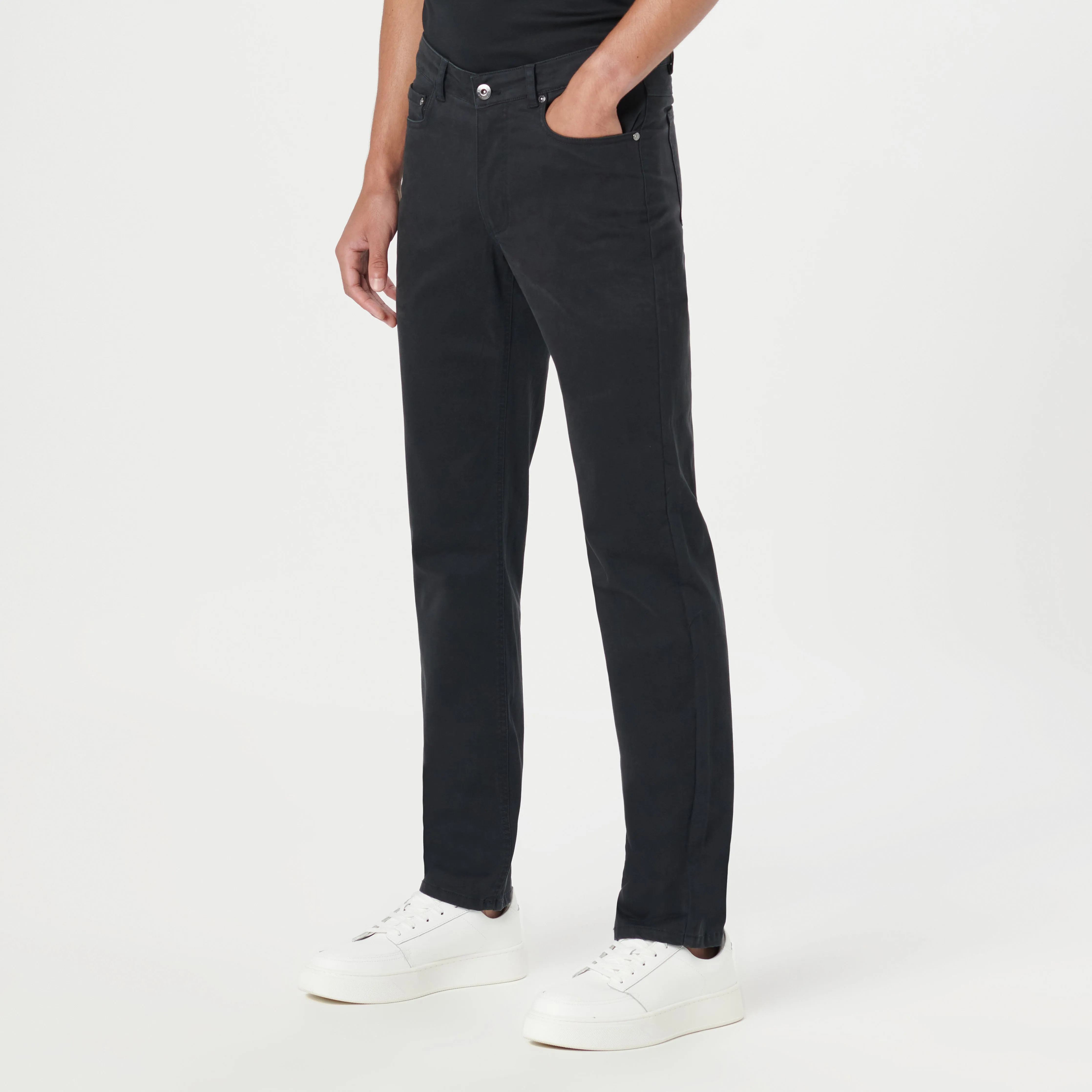 Preston Solid Five Pocket Pant