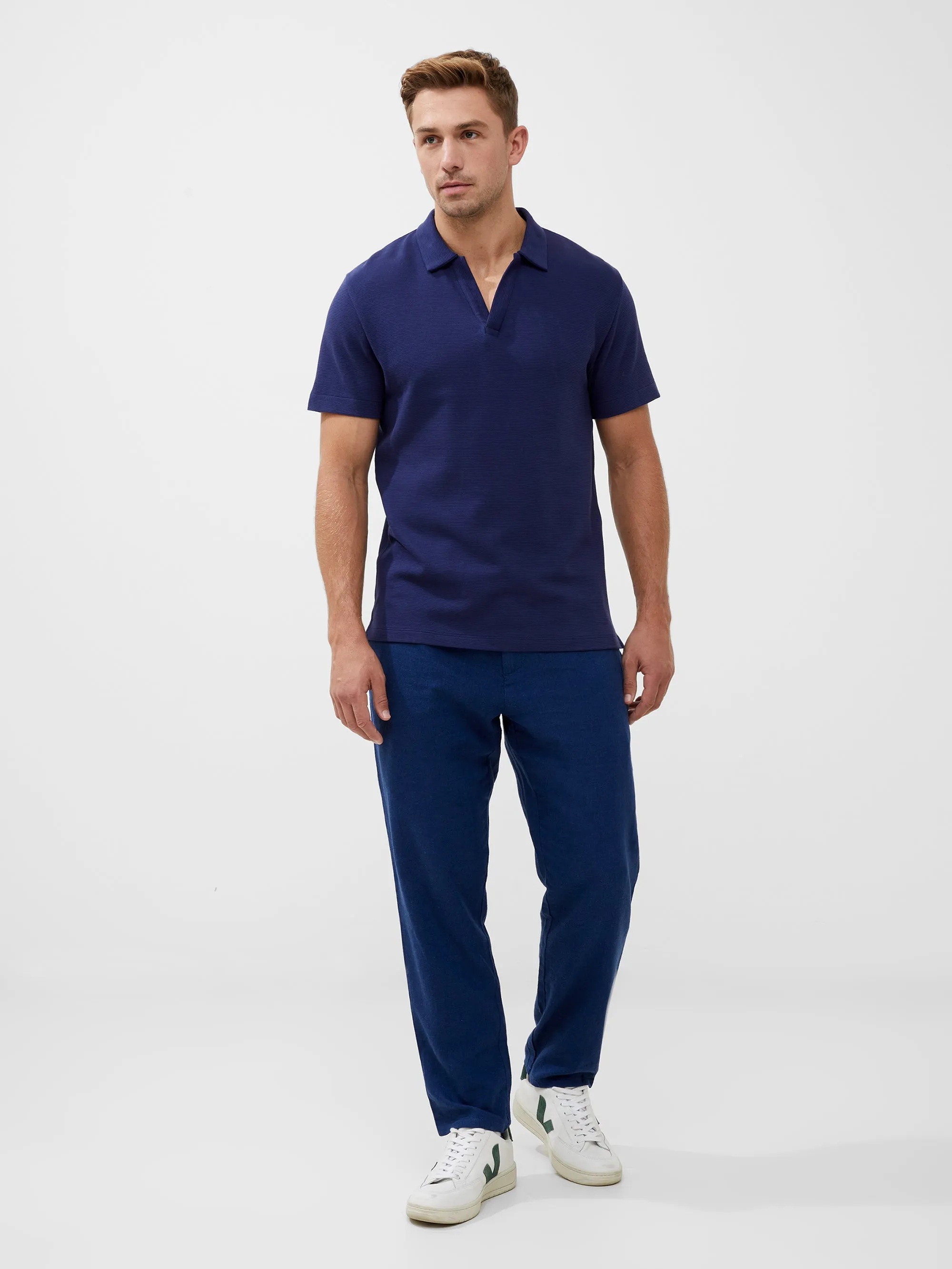 Short Sleeve Ottoman Polo Shirt