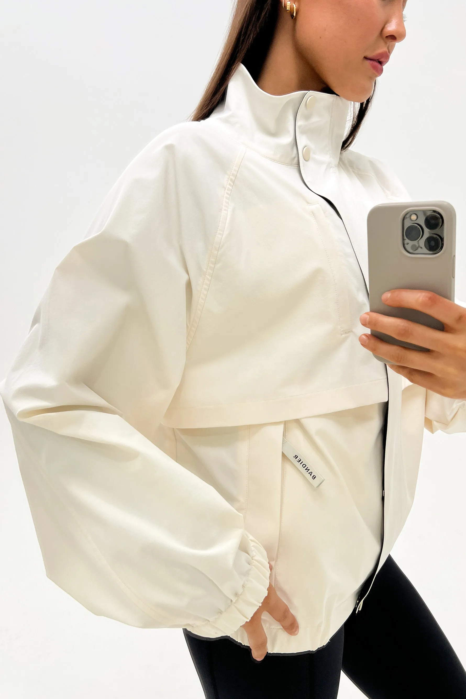 Soleil Sport Lightweight Jacket - Gardenia