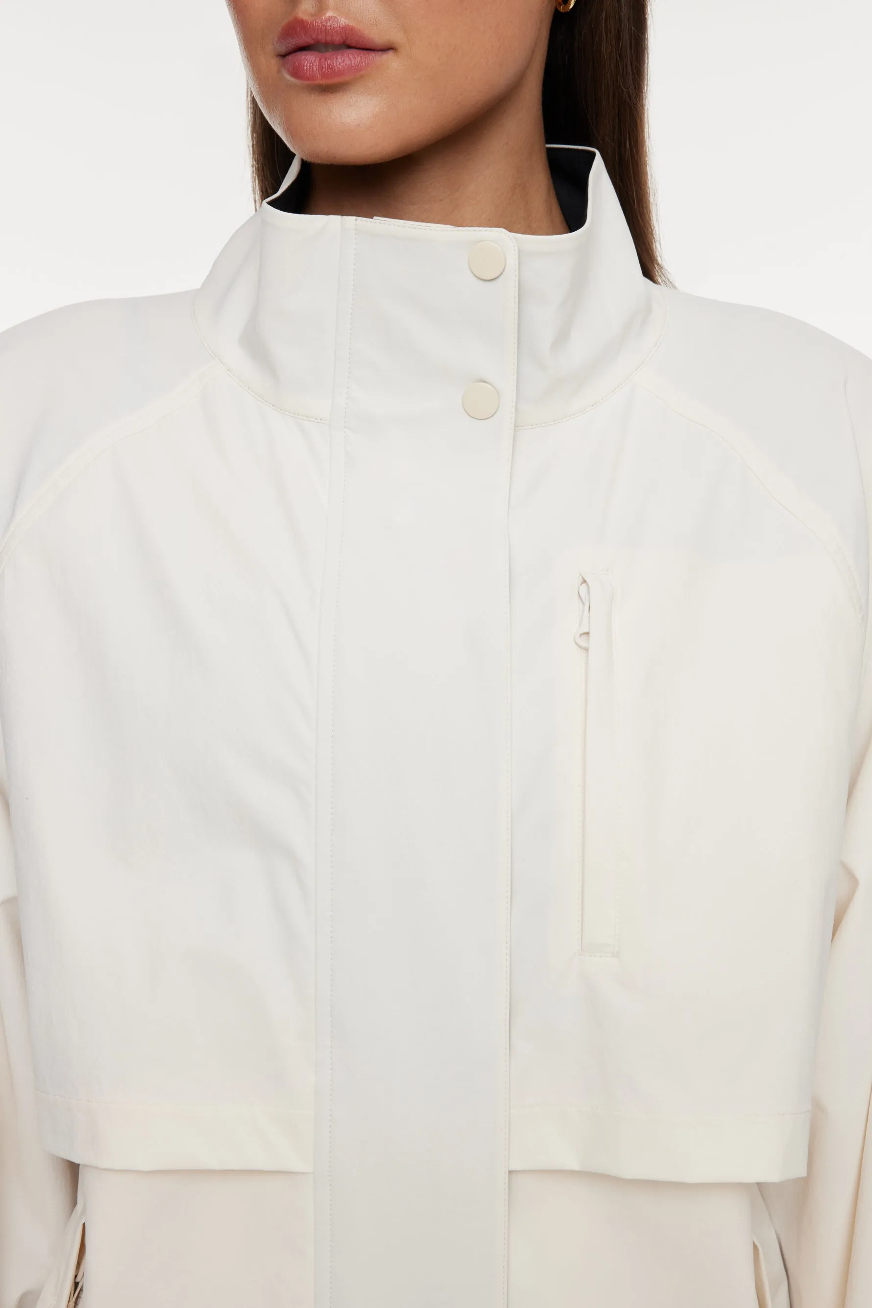 Soleil Sport Lightweight Jacket - Gardenia