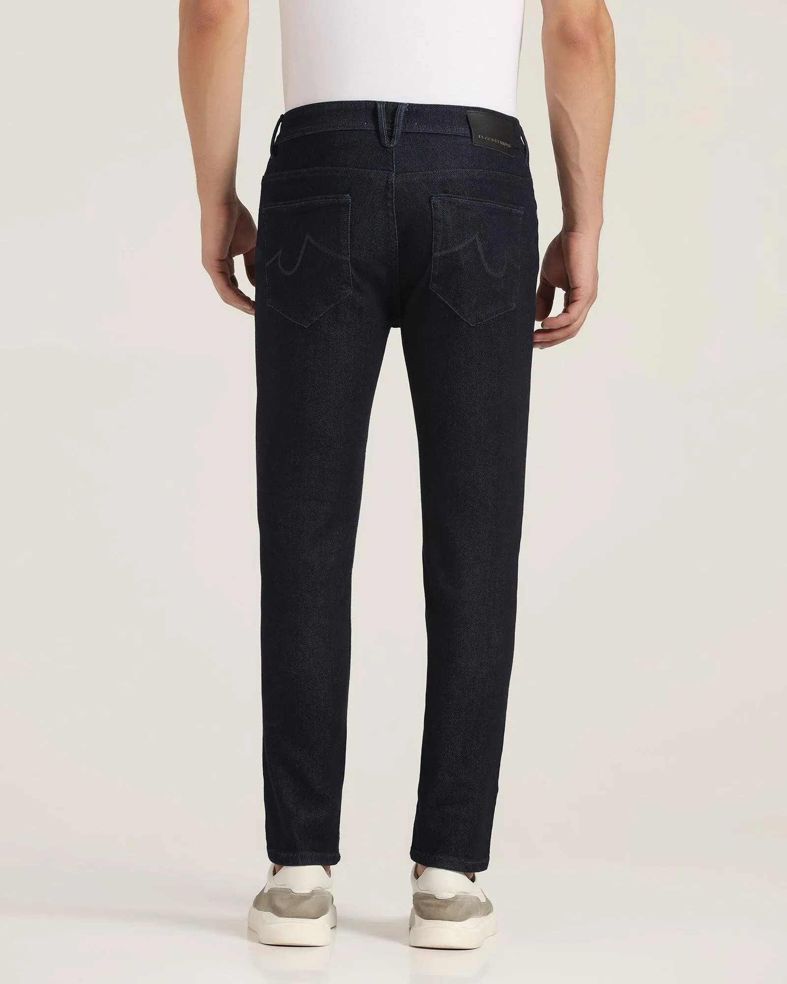 Super Clean Skinny Cropped Fiji Fit Indigo Blue Jeans - Paxton