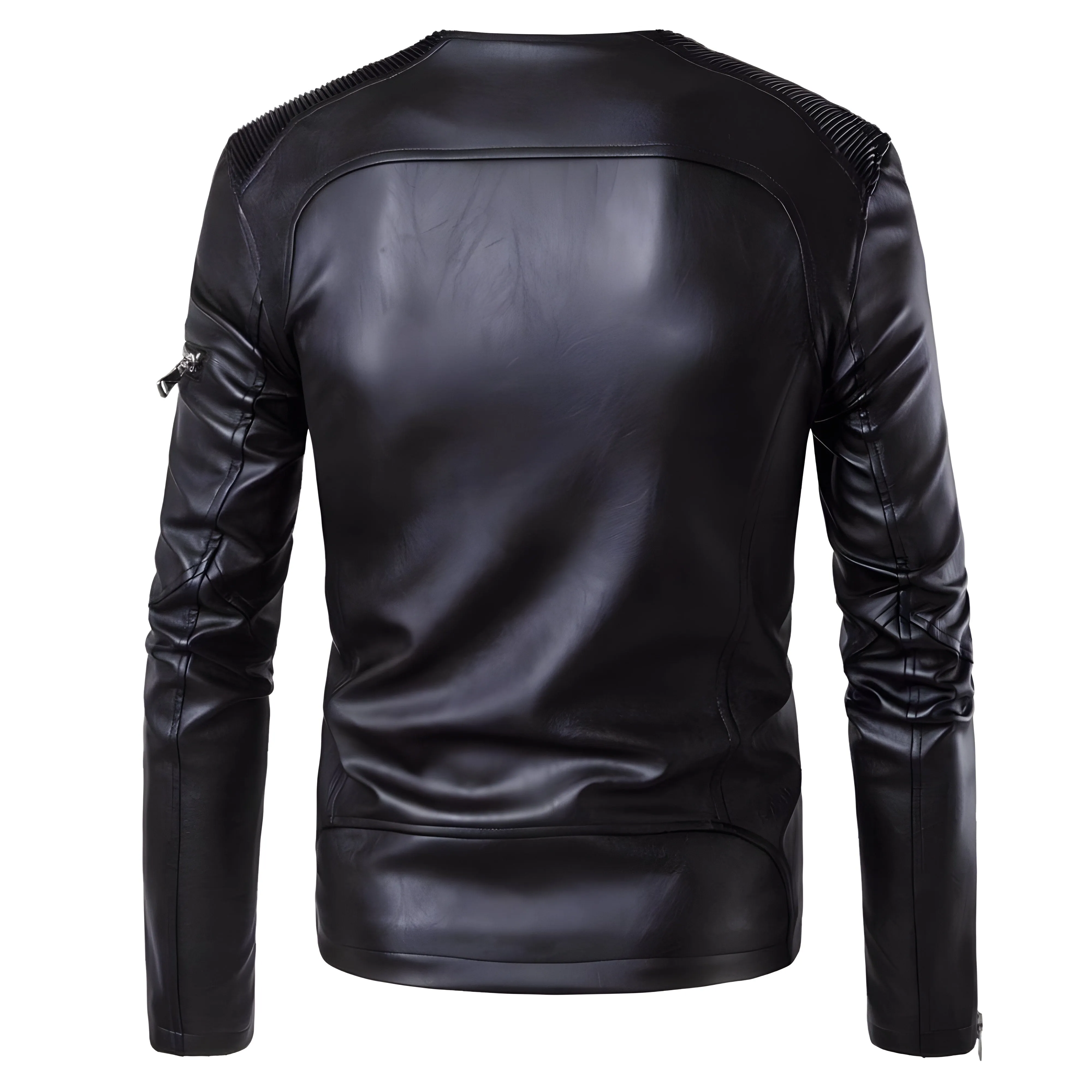 The Torino Faux Leather Moto Biker Jacket