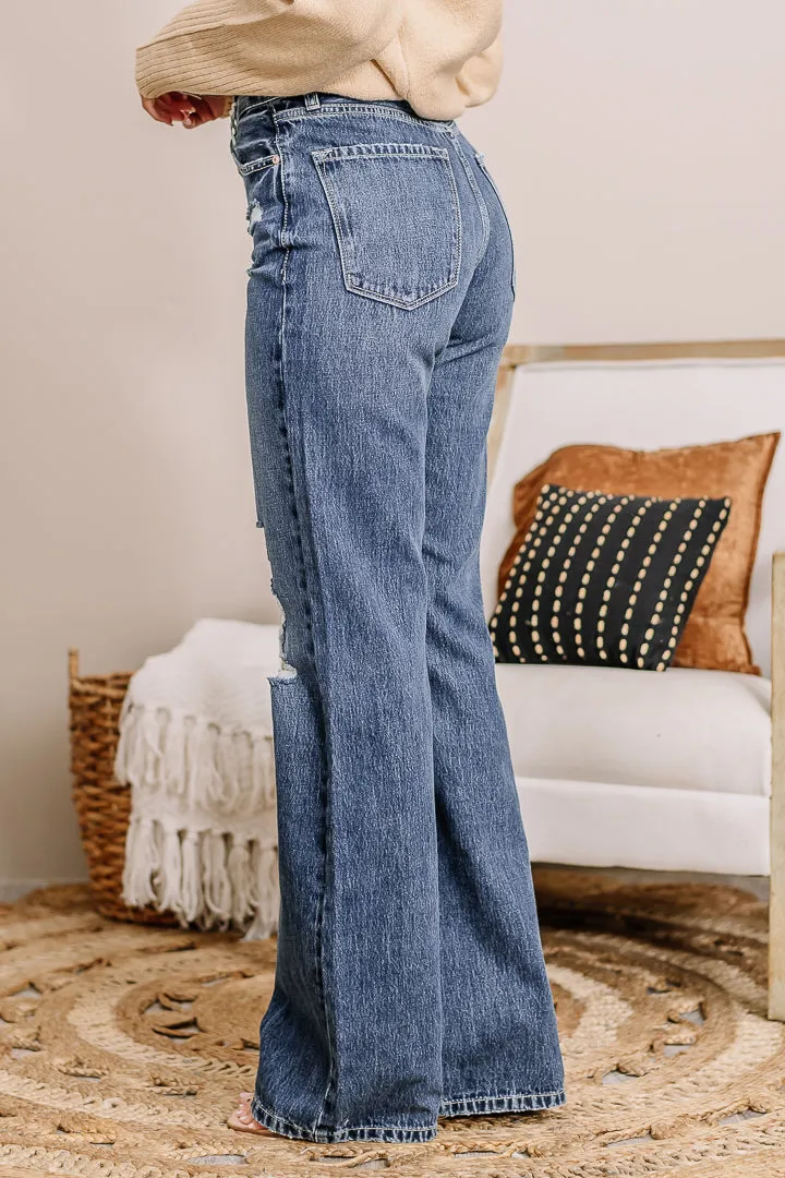 Ultra High Rise 90's Wide Leg Jeans