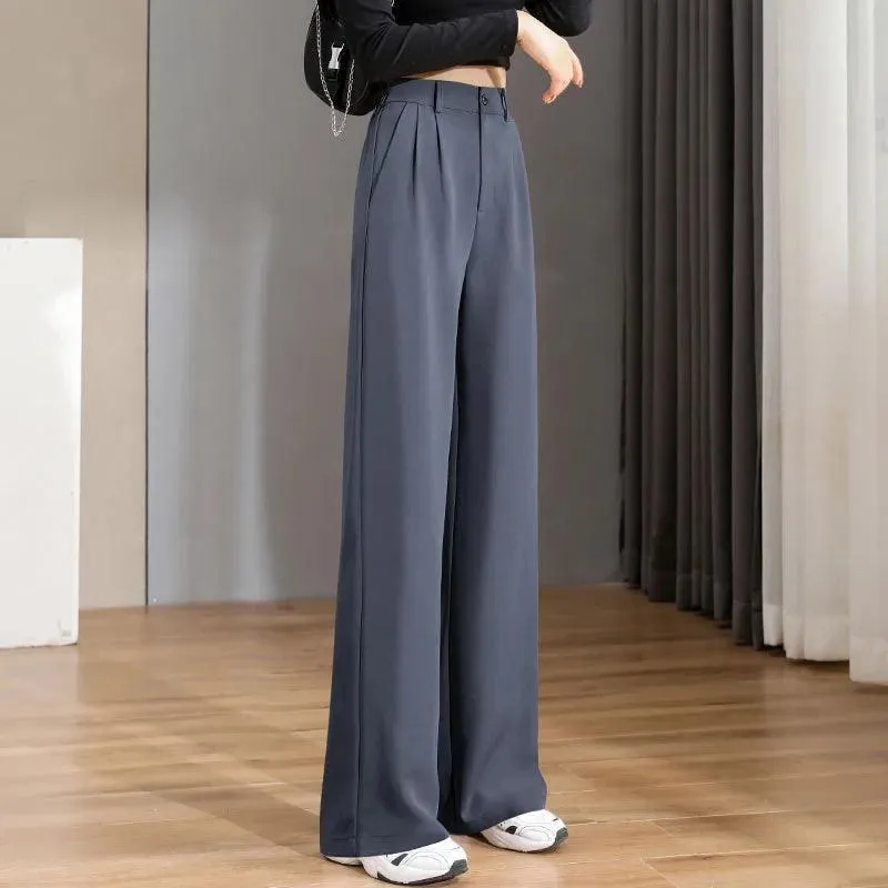 Vintage High-Waist Office Pants: Timeless Sophistication