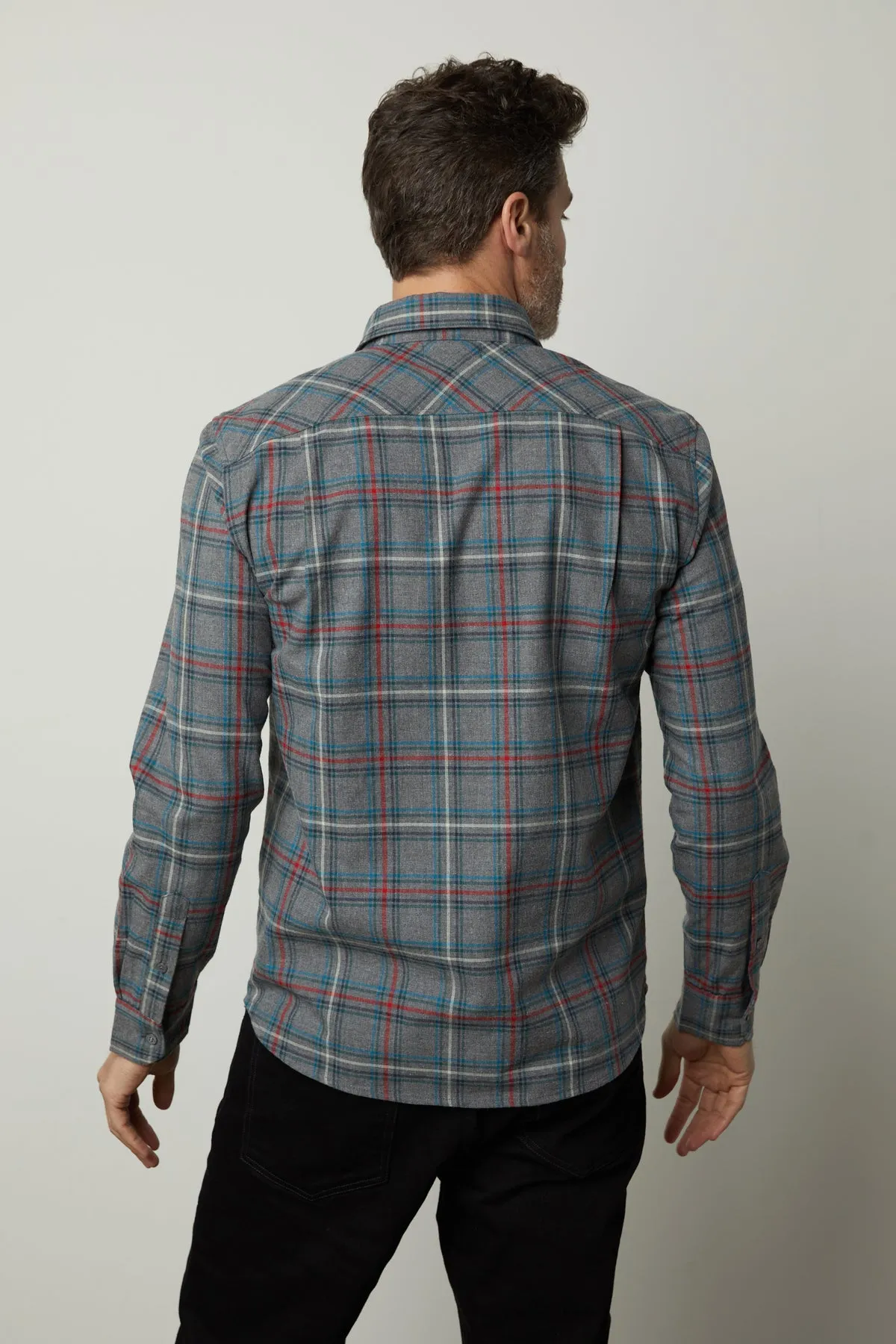 WILDER PLAID BUTTON-UP SHIRT