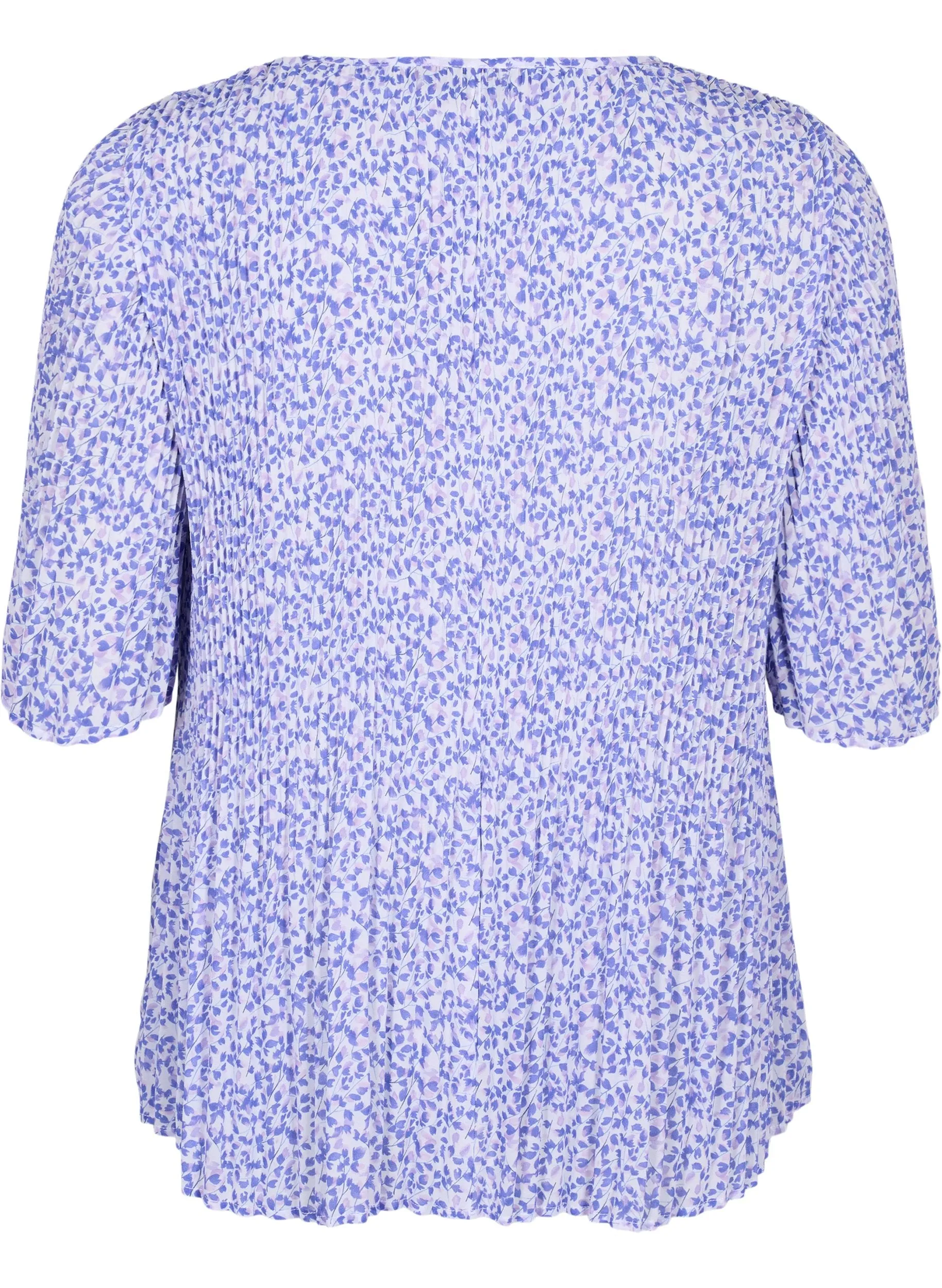 Zizzi Cathrine Lavender Blouse