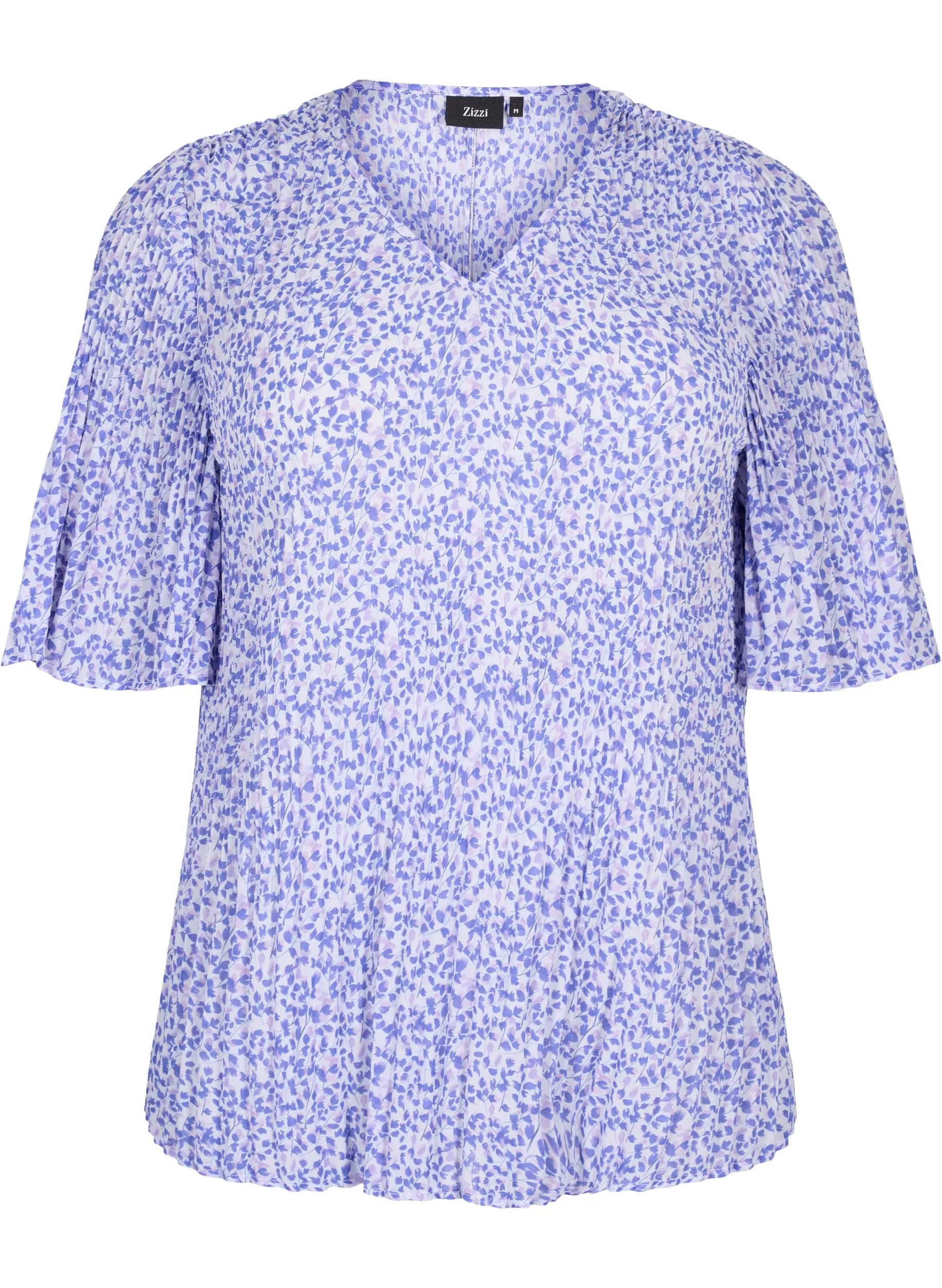 Zizzi Cathrine Lavender Blouse