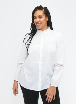 Zizzi Fia White Shirt